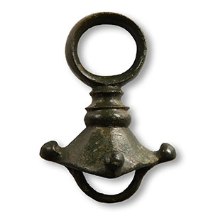 Romano-British Bronze Chariot Terret Ring