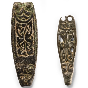 Bronze Strap End Group