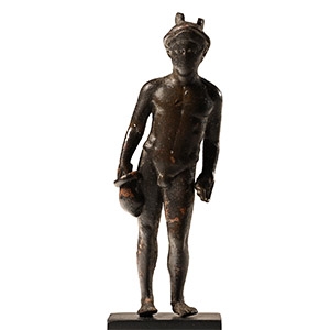 Roman Bronze Mercury Statuette