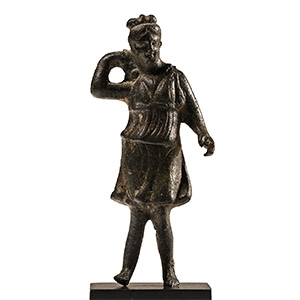 Roman Bronze Statuette of Diana