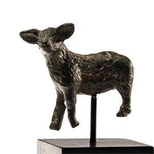 Roman Bronze Sheep Statuette