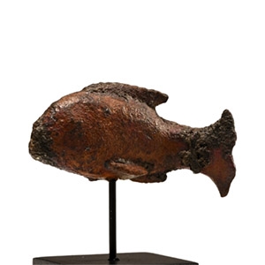 Roman Bronze Carp Mount