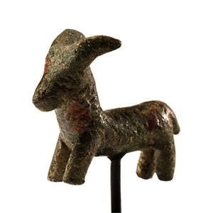 Western Asiatic Bronze Ram Statuette