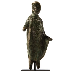 Roman Bronze Genius Statuette