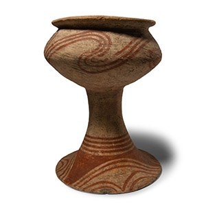 Ban Chiang Period Painted Chalice