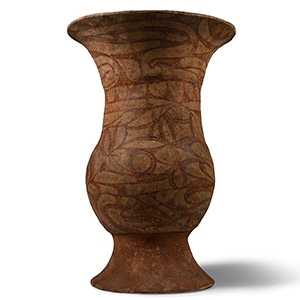 Ban Chiang Period Painted Tall Vase