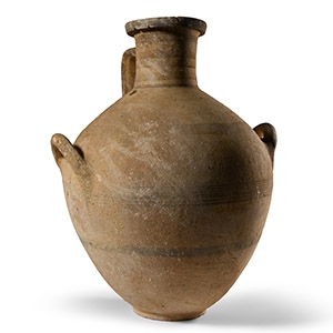 Large Cypriot Bichrome Ware Pottery Amphora