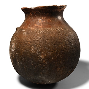 Large Cypriot Brown Ware Storage Jar