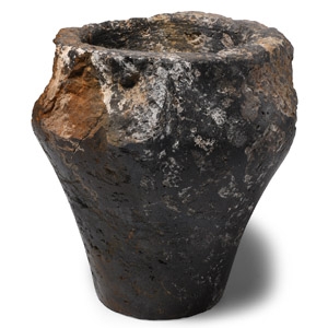 Minoan Black Stone Vessel