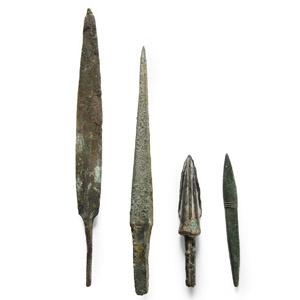 Western Asiatic Bronze Arrowhead Collection