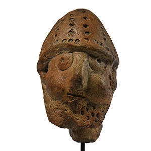 Terracotta Head of a Warrior