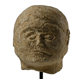 Marble Head of a Warrior