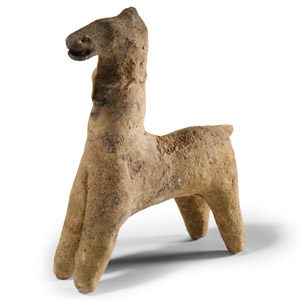 Boeotian Terracotta Horse Statuette
