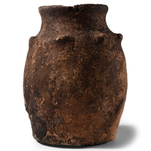 Western Asiatic Terracotta Storage Vessel