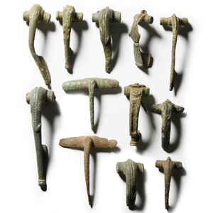 Romano-British Gloucestershire Bow Brooch Collection