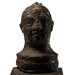 Bronze Bust with Phallic