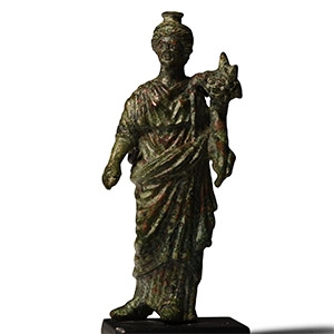 Bronze Figure of Fortuna