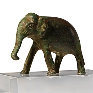 Western Asiatic Bronze Elephant