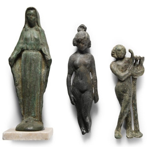 Bronze Statuette Group