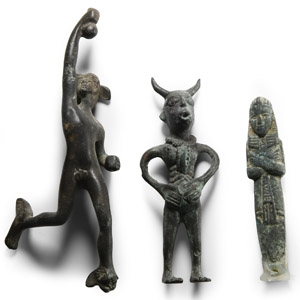 Bronze Statuette Group