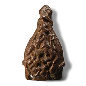 Viking Bronze Urnes Style Entwined Beast Stirrup Mount