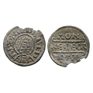 Anglo-Saxon Coins - Alfred the Great - Canterbury/Hebeca - Base AR Lunettes Penny