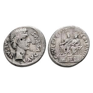 Augustus - AR Agrippa Denarius
