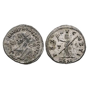Ancient Roman Imperial Coins - Probus - AE Pax Antoninianus