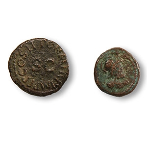 Ancient Roman Imperial Coins - Mixed AE Quadrans Group [2]