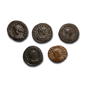 Ancient Roman Imperial Coins - Mixed AE Antoninianus Group [5]