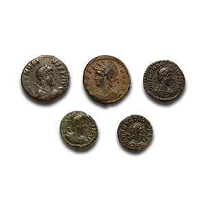 Ancient Roman Imperial Coins - Mixed AE3/4 Group [5]