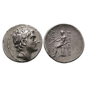 Seleukid - Antiochos III Megas - Apollo AR Tetradrachm