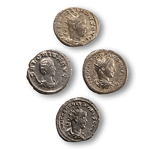 Ancient Roman Imperial Coins - Mixed AR Antoninianus Group [4]