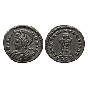Ancient Roman Imperial Coins - Crispus - London AE3/4