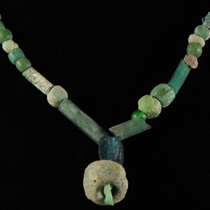 Roman and Other Glass Bead Necklace
