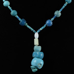 Achaemenid Pale Blue Bead Necklace