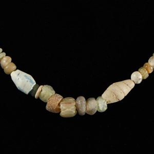 Western Asiatic Mixed Glass Bead Necklace