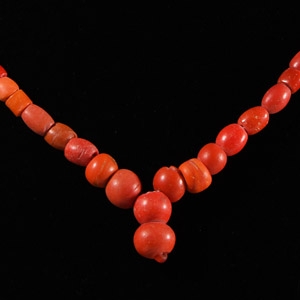 Western Asiatic Mixed Glass Bead Necklace