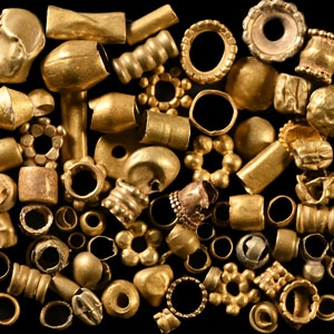 Western Asiatic Gold Bead Collection