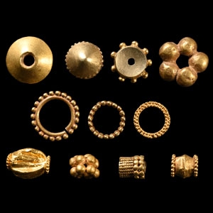 Western Asiatic Gold Bead Collection