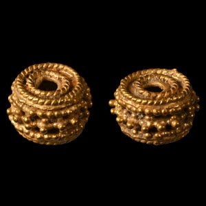 Western Asiatic Granulated Gold Beads