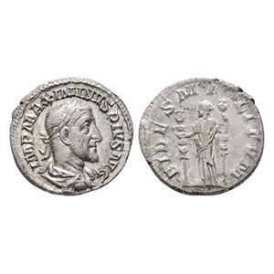 Maximinus I, Thrax - Fides AR Denarius