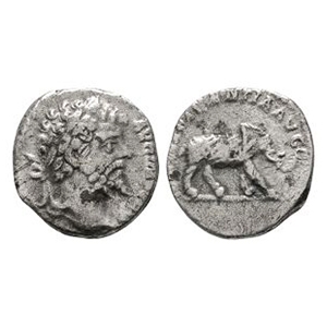 Septimius Severus - Elephant AR Denarius