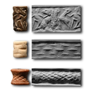 Jemdet Nasr Period Cylinder Seal Group