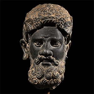 Gandharan Head of Dionysus