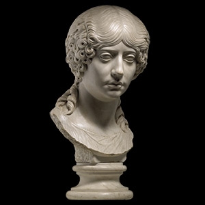 Marble Head of a Roman Noblewoman
