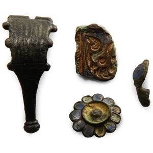 Enamelled Bronze and Other Artefact Group