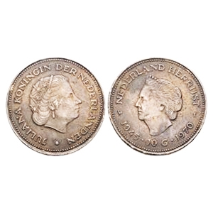 World Coins - Netherlands - 1945-1970 - Commemorative 10 Gulden