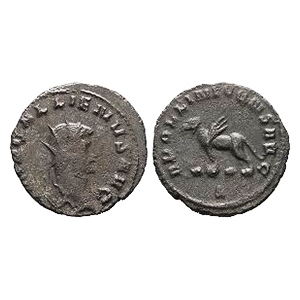 Ancient Roman Imperial Coins - Gallienus - Griffin AE Antoninianus