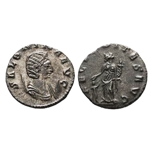 Ancient Roman Imperial Coins - Salonina, Wife of Gallienus - Fecunditas AE Antoninianus